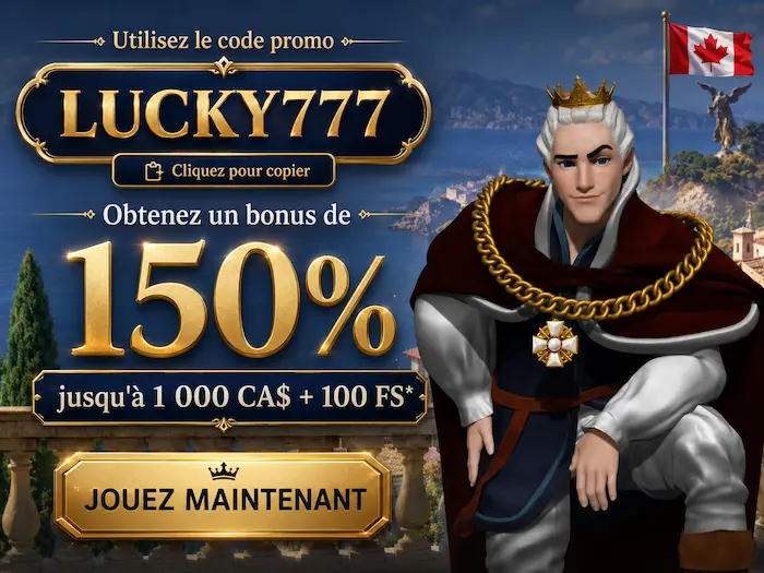 King Billy Casino bonus